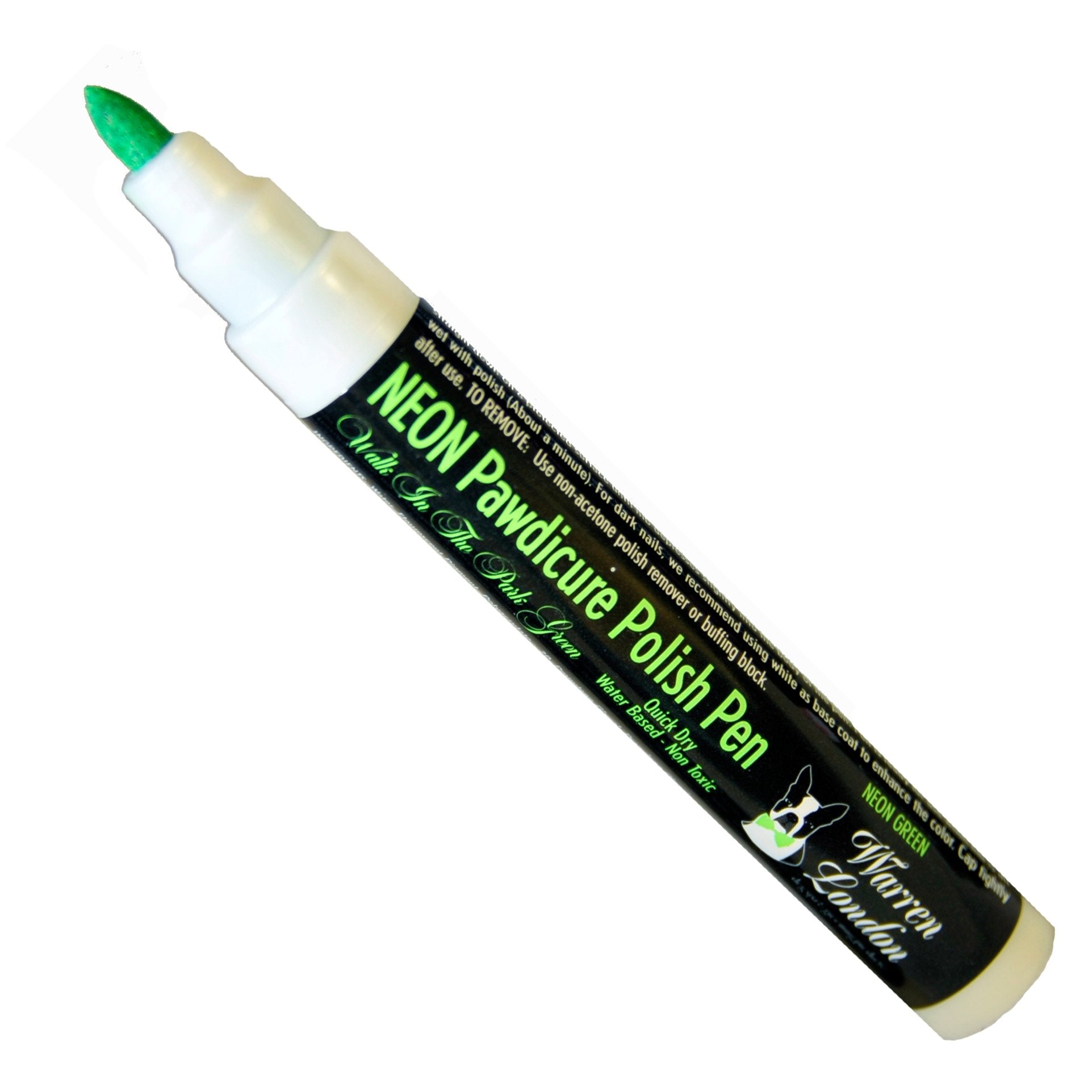 Warren London Pawdicure Dog Nail Polish Pens | Made in USA | Quick Dry, Low Odor, Non-Toxic Dog Accessories | Ideal for Dog Birt
