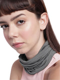 Heelium Versatile Bamboo Bandana Scarf For Female| Elegant Neck Warmer, Sun & Dust Protection | Multipurpose Muffler For Fashion