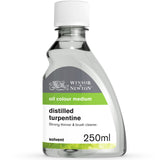 Winsor & Newton Distilled Turpentine, 250ml (8.4oz) Bottle