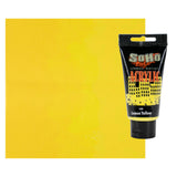 Soho Urban Artist Heavy Body Acrylic Paint - 75 ml Tube - Lemon Yellow - Thick, Rich Color, Excellent Coverage, Professional Qua