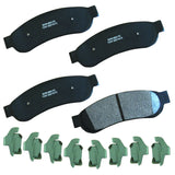 Bendix Premium SBM1334 Semi-Metallic Rear Brake Pads for Ford F-250 Super Duty 2012-2008, F-350 2012-2011, F-350 Super Duty 2012