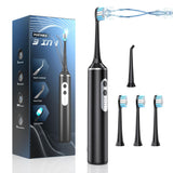 2in1 Electric Toothbrush with Water Flosser, Brush & Floss Combo