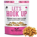 The Granville Island Pet Treatery Freeze Dried Salmon Treats for Dogs & Cats (1.76 oz, Pack of 1) - Single Ingredient Dog Treats