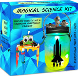 Make Your Own Space Night Light & DIY Robotic Kit Best Present for Boys Ages 6 7 8 9 10 11 12 Years Old, Kids STEM Projects, Art