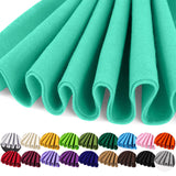Aqua Green Felt Fabric 36 x 36 (1 Square Yard), Soft 1.6mm Thick Felt Sheets for Craft Sewing Patchwork DIY Art Projects Decorat