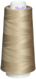 American & Efird MaxiLock Cone 3000 YardsBeige Thread Spool, by The Yard, Brown