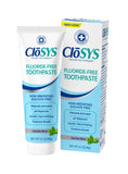 CloSYS Fluoride Free Toothpaste, 3.4 Ounce, Travel Size, Gentle Mint, TSA Compliant, Whitening, Enamel Protection, Sulfate Free