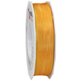 Morex Ribbon French Wired Lyon Ribbon, 1-Inch by 27-Yard Spool, Canary Yellow (46425/25-534)