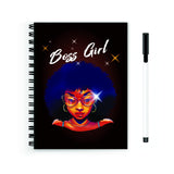 Anuman Reusable Wiro Spiral Unruled Notebook Diary Journal My Diary Blank Pages A5 (Size 5.5X8)
