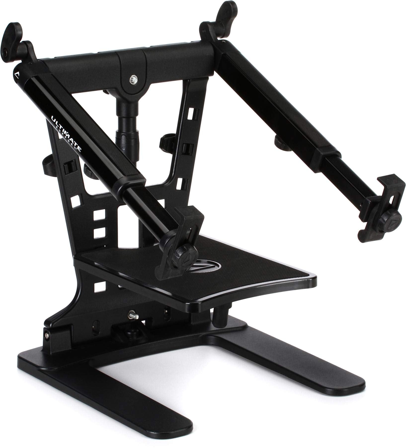 Ultimate Support Hyperstation Qr Hyper Series Desktop And 5/8Thread Mountable Laptop/Dj Stand