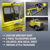 Amt Peterbilt 359 Wrecker Model Kit - 1/25 Scale Buildable Tow Truck For Kids And Adults (Amt1133)