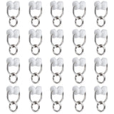RecPro RV Nylon Wheel Carrier Ring for I Beam Track Curtain Rod (20)