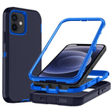 Ylzhe for iPhone 12 Pro/iPhone 12 Phone Case,3-Layer Case for iPhone 12 Heavy Duty Protection,Shockproof [No Screen Protector] f