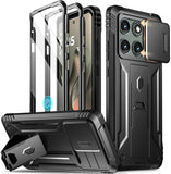Poetic Revolution Case for Motorola Moto Edge 2025 [Not for 2024 Version], [Slide Camera Cover], Full-Body Military Grade Rugged