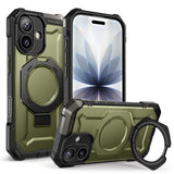 SUPCASE for iPhone 17 Case with Kickstand (Unicorn Beetle Grip), [Camera Control Cover] [Compatible with MagSafe] [Military-Grad
