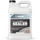 MasonryDefender All Purpose Brick Stone & Concrete Sealer Transparent Penetrating Waterproof Coating for Outdoor Masonry Surfa