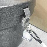 ExCell Smokers Oasis Lock Kit, 48in PlasticCoated Steel Cable with Lock/Key (SRSLCKKIT)