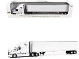 2025 Freightliner Cascadia Gen5 Truck Tractor with Sleeper and Great Dane Champion 53ft Dry Cargo Trailer Winter White Transpo