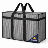 Bazera Large Storage Bag, 150L, Waterproof Canvas, Heavy Duty Zipper, Foldable Organiser With Strong Handles, 63.5 X 53.3 X 30.5