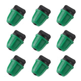 1/4 inch Drip Irrigation Fittings, Lock Barbed End Plugs for in. tubing; Tubing Outside Diameter (OD) is 0.250 in., Internal Di