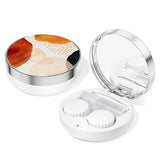 Contact Lens Case/Contact Case, Travel Contact Lens Case Cute Contact Case and Solution Perfect for Daily Travel Outdoor