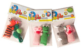 Chilly Dog 2-Pack Barn Yarn Animal Catnip Toy, Model: 1002, Variety Pack of 2 as shown in image.
