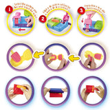 YiQis Burger Barbecue Play Food Modeling Dough Toys,Playdough Sets for Kids Ages 4-8, 21 Play Kitchen Accessories,Kitchen Creati
