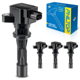 PHILTOP UF516 Ignition Coil Pack, Set of 4 Compatible with Fusion 2006-2009 2.3L, Milan 2006-2009 2.3L