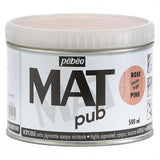 Pebeo Mat Pub, extra fine, 500 ml-Bright Pink Acrylic Paint