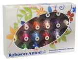 RobisonAnton Rayon Top Embroidery Thread Set