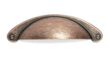 Richelieu Hardware BP82333193 Sorbonne Collection 3-inch (76 mm) Center-to-Center Antique Copper Traditional Cup Shaped Cabinet 