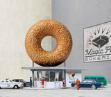 Walthers Cornerstone HoleInOne Donut Shop Train 1.50 x 2.88