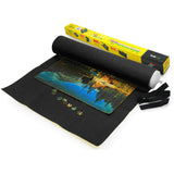 LAVIEVERT 3000 Piece Jigsaw Puzzle Mat Roll Up, Portable Puzzle Board for Adults, Giant Felt Mat for Easy Transport & Storage, L