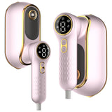 Portable Travel Steamer, 1200W Handheld Fabric Steamer for Clothes, 4Modes with LCD Display, Powerful Wrinkle Remover for Home &