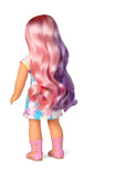American Girl Truly Me 18-Inch Doll 116 with Light-Blue Eyes, Wavy Purple-and-Pink Hair, Light Skin with Warm Olive Undertones,