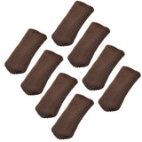 TEKEFT 20 pcs Knitting Wool Furniture Socks Chair Leg Socks Furniture Sliders That Protect Hardwood Floors from Scratches Socks