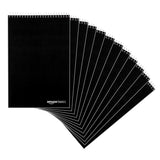 Amazon Basics Steno Books, Gregg Rule, Green Paper, 80 Sheets, 6 x 9, 12-Pack