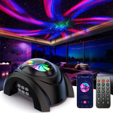 Rossetta Galaxy Projector, 58 Lighting Effects Star Projector Bluetooth Speaker White Noise Night Light, Galaxy Light Projector 