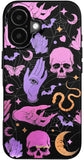 SCORPIFY for iPhone 17 Case [Compatible with MagSafe] with Gothic Halloween Phantom Carnival, Cute Pink Purple Magnetic Phone Co