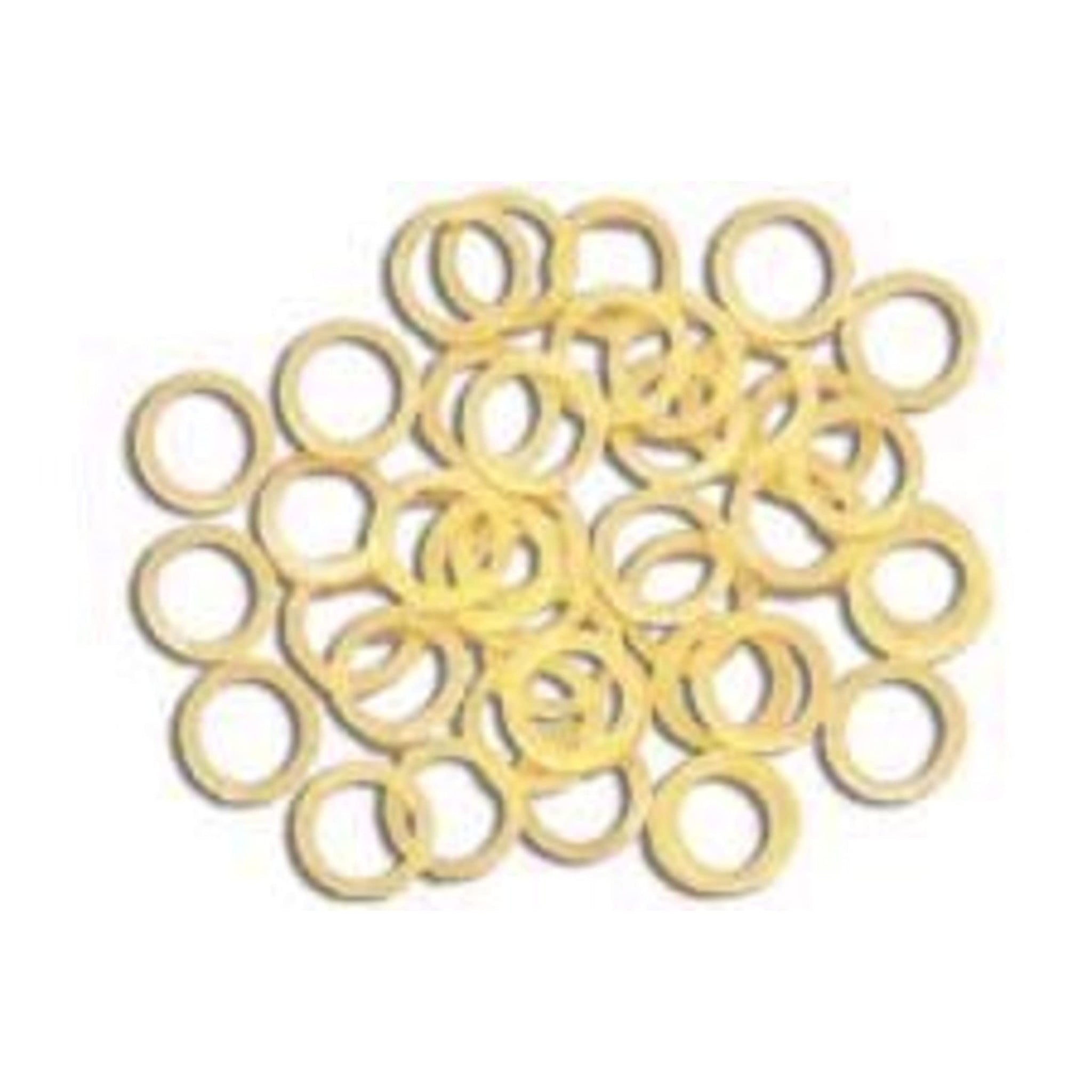 100 pack Orthodontic Elastics Bands 1/4 Inch diameter - Great for Dreadlocks, Braids, Top knots