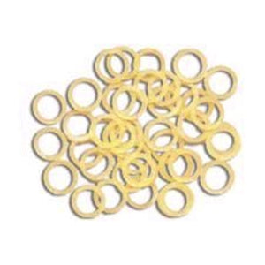 100 pack Orthodontic Elastics Bands 1/4 Inch diameter - Great for Dreadlocks, Braids, Top knots