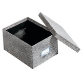 GlobeWeis/Pendaflex Fiberboard Index Card Storage Box, 5 x 8 Inches, Black Agate (95 BLA)