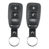 X AUTOHAUX 2pcs 315MHz PLNHM-T011 Keyless Entry Remote Control Key Fob for Kia Sorento Rondo 2007-2010 4 Button Car Proximity Sm