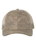 Dri Duck Territory Trucker Cap - Khaki, One Size