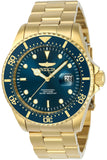 Invicta Mens 23388 Pro Diver Analog Display Quartz Gold Watch