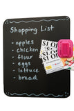 Extra Large Chalkboard Labels Erasable Decorative Magnetic Chalkboard Tiles Set of 2 Reusable Chalkboard Sticker Magnet Pape