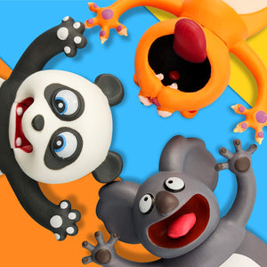 Funny Bookmarks - 3PCS Bookmarks Wacky Pals, Cute Animals Bookmarks for Kids, Boys and Girls