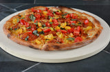 Rsvp International Pizza Tool Kitchen Collection, Round, 16.5 Diameter, Cordierite Stone