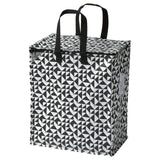 IKEA Asia Knalla Bag Black White 47L