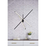 Living District Sonya 3-Light Modern Aluminum Pendant In Black